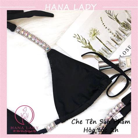 Bikini 2 mảnh sexy cao cấp Đồ tắm dây gợi cảm quyến rũ BN135 Hana Lady