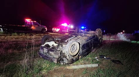 Vehicles Overturns In Simmons Accident On Tuesday Night Houston Herald