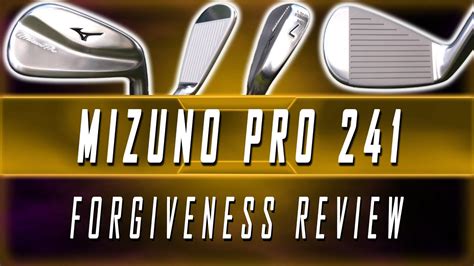 Mizuno Pro 241 Forgiveness Review And Gap Test Youtube