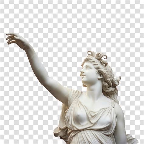 Classical marble statue reaching | Premium AI-generated PSD