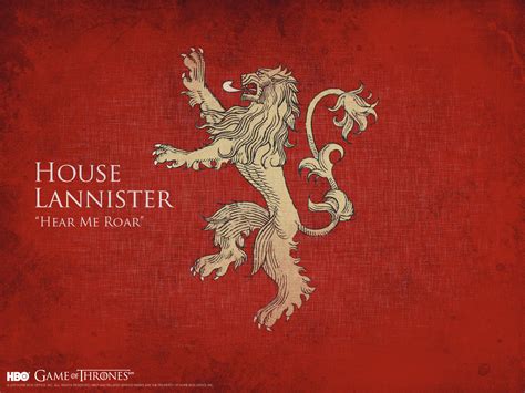 House Lannister House Lannister Wallpaper 24540086 Fanpop