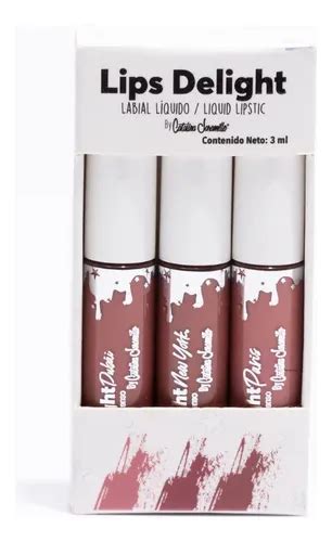 Catalina Jaramillo Kit Lips Delight En Tonos Nude Cuotas sin interés