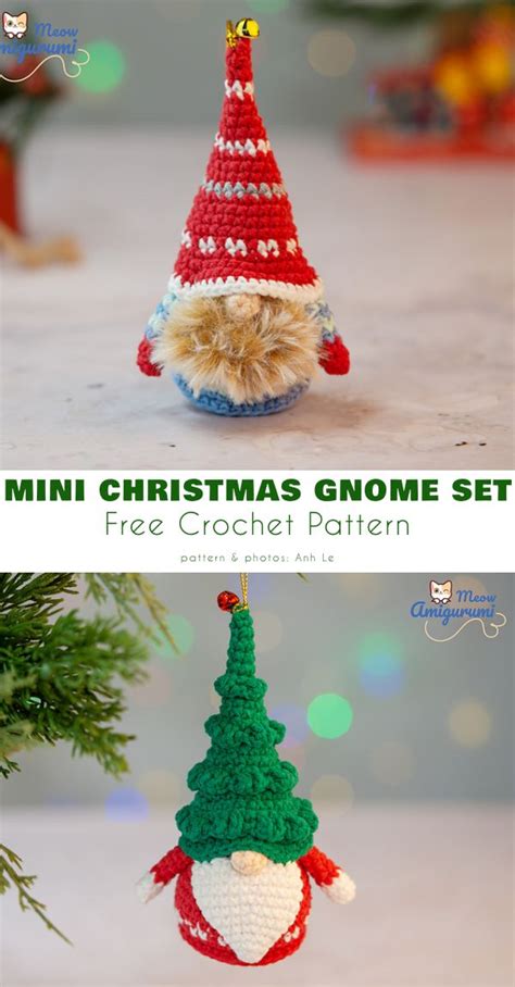 Santa Gnome Christmas Ornament Free Crochet Patterns Artofit