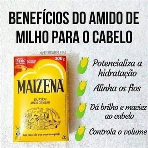 Benefícios Do Amido De Milho