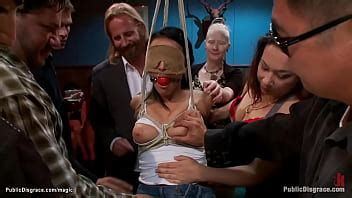 Twenty Years Old Petite Brunette Slut Jayden Lee Bound Gagged And Blindfolded By Princess Donna