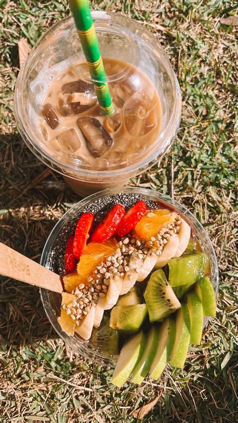 Pin On Eats Acai Food Iced Latte