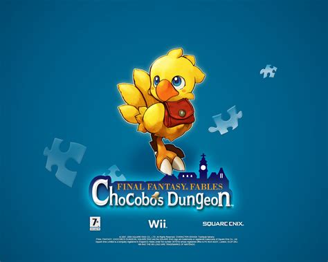 Final Fantasy Fables Chocobo s Dungeon Wii Wallpapers fonds d écran