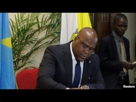 FLASH IMPORTANTE COMMUNICATION DE LA PRESIDENCE DE LA RDC LE Pdt