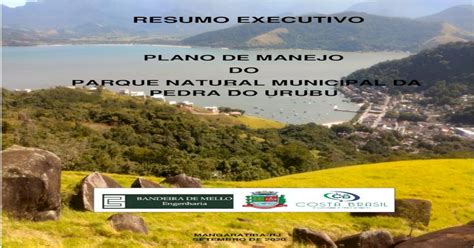 Resumo Executivo Resumo Executivo Plano De Manejo Do