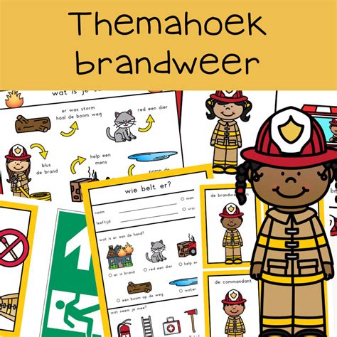 Hoek Brandweer Klas Van Juf Linda