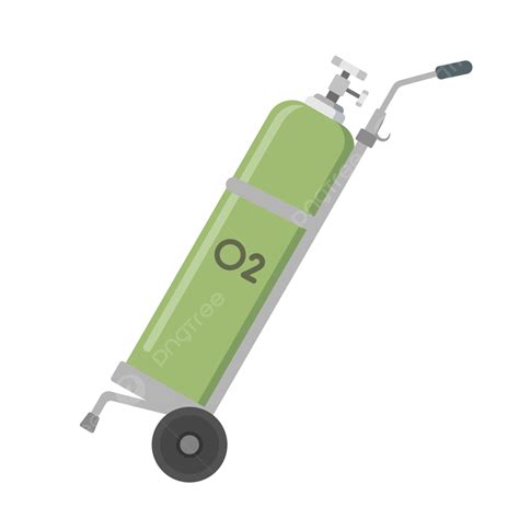 Oxygen Cylinder Vector Png Images Oxygen Cylinder In A Stretcher