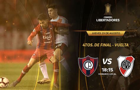 Cerro Porteño River Plate Por El último Cupo A Semifinales Conmebol