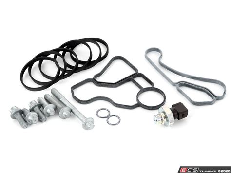 Assembled By ECS 1142753729312KT Oil Filter Housing Gasket Kit