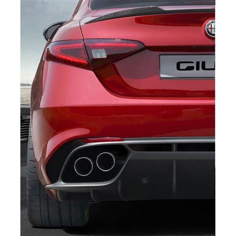 Echappement Inox Tubi Style Alfa Giulia Quadrifoglio V Suprcars