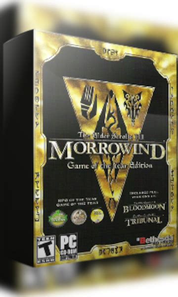 The Elder Scrolls III Morrowind GOTY Edition PC Buy Steam Game Key