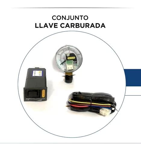 Conjunto Llave Conmutadora Inyec Mazo De Cable Y Manometro