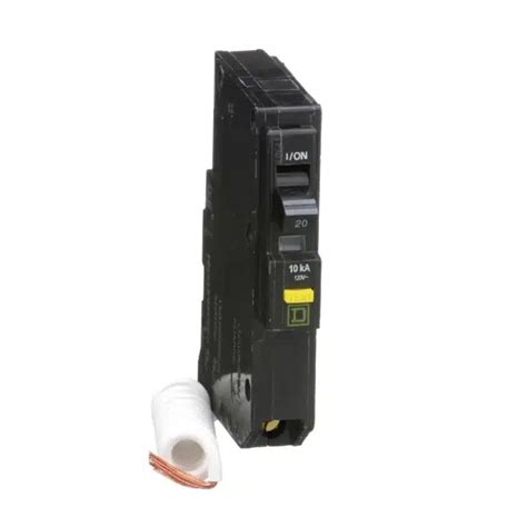 Interruptor termomagnético QO 1 polo 20 A GFI protección falla a tierra