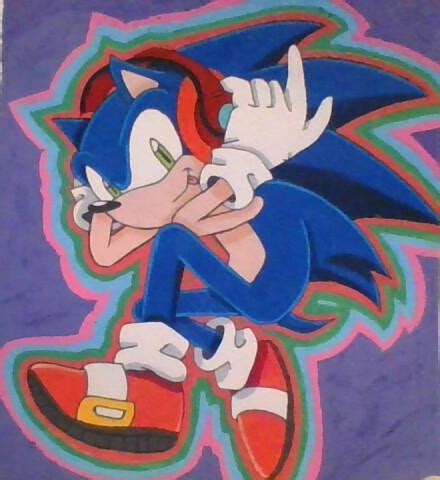 SONIC WITH HEADPHONES!! by RikkiandPlagg on DeviantArt