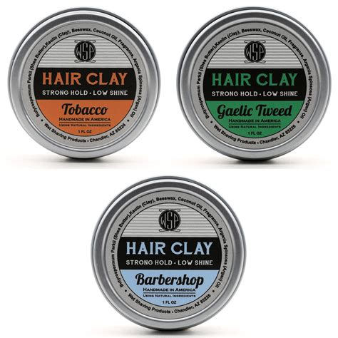 Hair Clay Wet Shaving Products