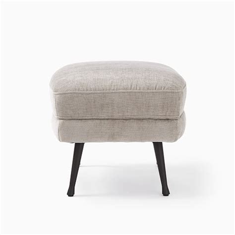 Lucia Ottoman - Metal Legs | West Elm