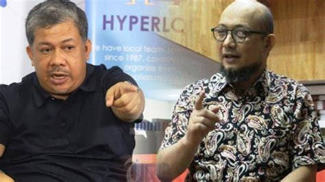 Fahri Hamzah Klaim Tahun Diintai Kpk Novel Baswedan Masih Saja