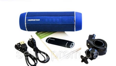 Купить Колонка HOPESTAR +фонарик с креплением на велосипед Model:P11 ...