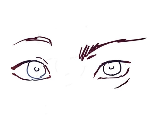 Semi Realistic Eyes Male How To Draw Male Eyes Step By Step Drawing Guide By Dawn Dragoart