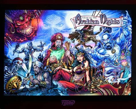 Tales Of The Arabian Nights Alternate Translite Flyland Designs