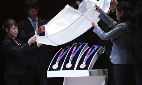 From cellphone to Olympic medal: Tokyo 2020 medal designs unveiled