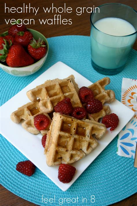 The Best Healthy Vegan Waffles - Home, Family, Style and Art Ideas