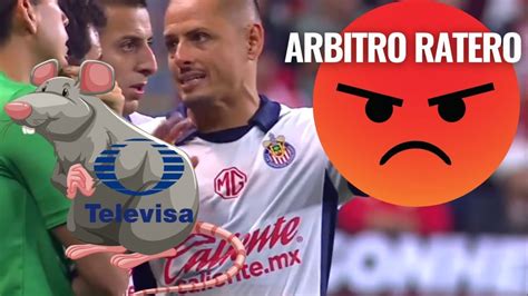 Incre Bletelevisa Y El Var Le Roban Gol A Chicharito Youtube