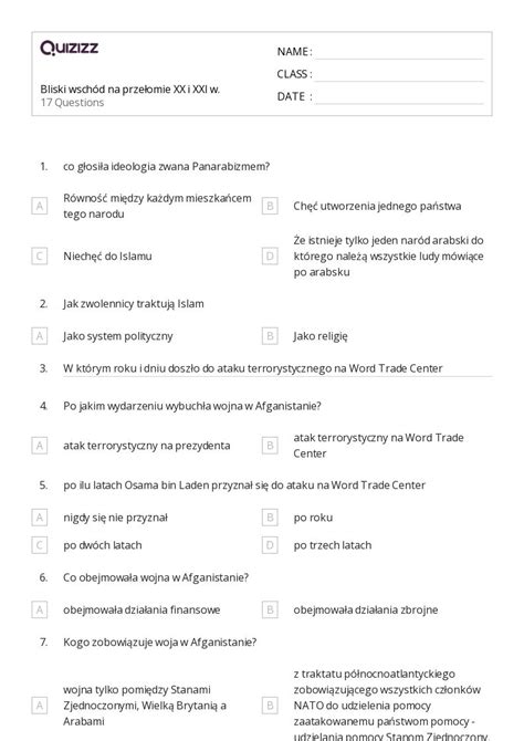 Ponad 50 Historia Stanów Zjednoczonych arkuszy w Quizizz Darmowe i do