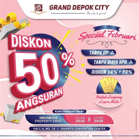 Special Februari Diskon 50 Grand Depok City Official Website