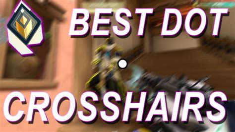 Best Dot Crosshair In Valorant Best Valorant Crosshair Settings Youtube