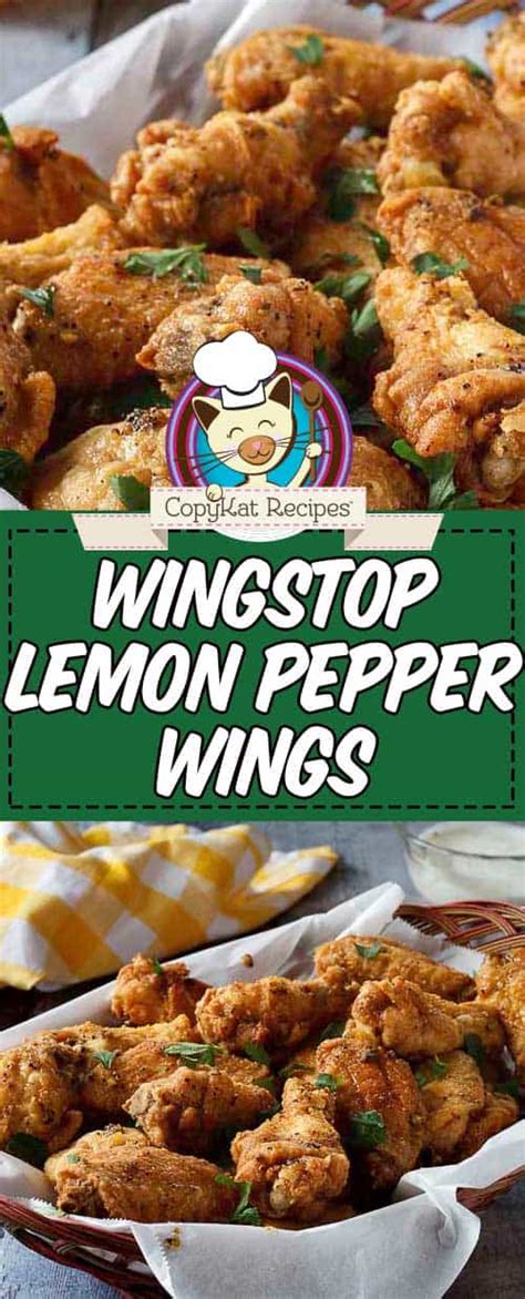 Wingstop Lemon Pepper Wings