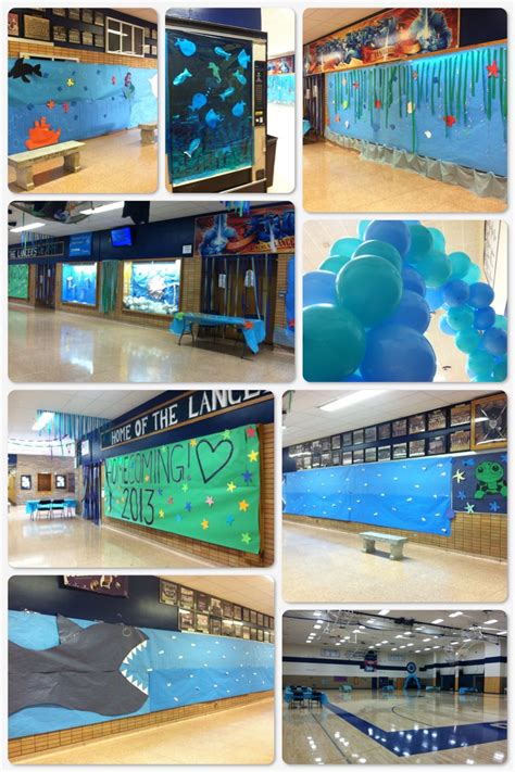 Under The Sea Homecoming Decorations From Another School Of Course But