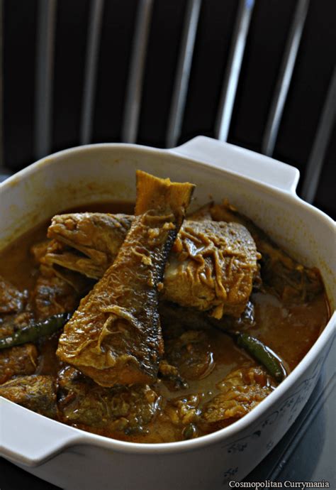 Gurjali Macher Jhol Bengali Style Fish Curry With Indian Salmon Or