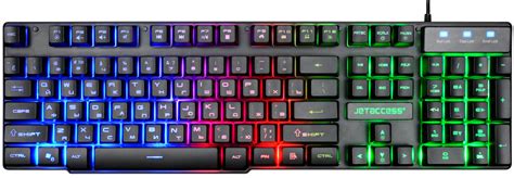 Характеристики Клавиатура, Игровая клавиатура JETACCESS M200, черный ...