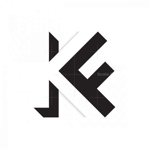 Letter Kf Fk Logo Lettering Letter Logo Design Lettering Design