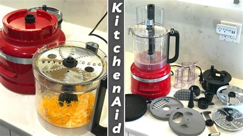 Kitchenaid 13 Cup Food Processor With Dicing Kit Empire Red At Bobbie