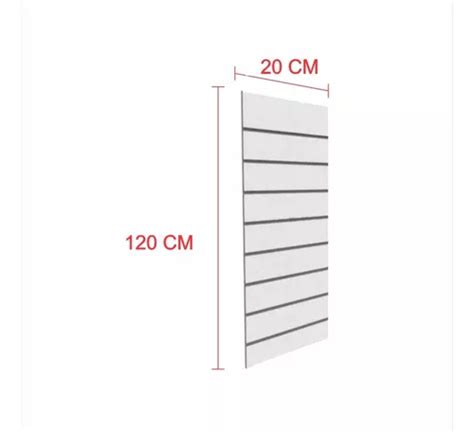 Painel Canelado 120x20 Cinza Painel Mdf Para Loja Parcelamento Sem Juros