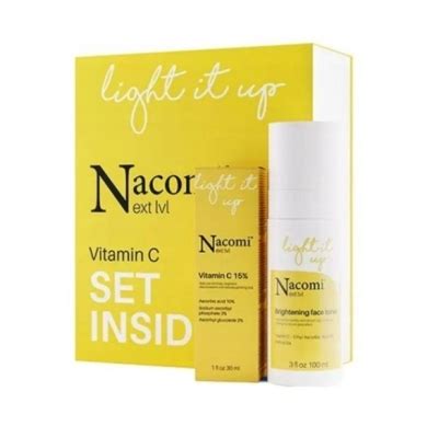 Nacomi Next LVL Serum z witaminą C 15 30 ml Tonik 100 ml cena