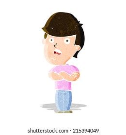 Cartoon Disappointed Man Stock Vector (Royalty Free) 215033707 ...