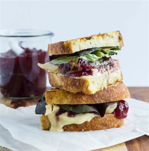 Turkey and Cranberry Sauce Sandwich - Relish