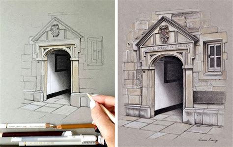 Ilustradora Británica Realiza Dibujos Arquitectónicos Que Resaltan La