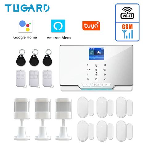 Tugard G Wifi Gsm Home Security Alarm System Tuya Smart Burglar Alarm