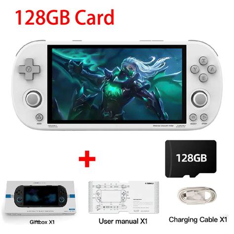Портативная игровая консоль Smart Pro HD, 4,96-дюймовый IPS-экран ...
