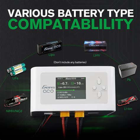 Gens Ace Imars Dual Channel Ac W Dc W Rc Lipo Battery Balance