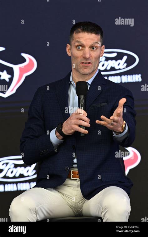 The Houston Texans General Manager Nick Caserio Introduce New Head