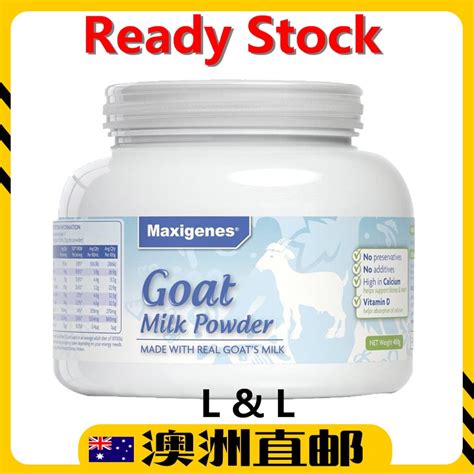 Ready Stock Exp Yr Australia Import Maxigenes Goat Milk